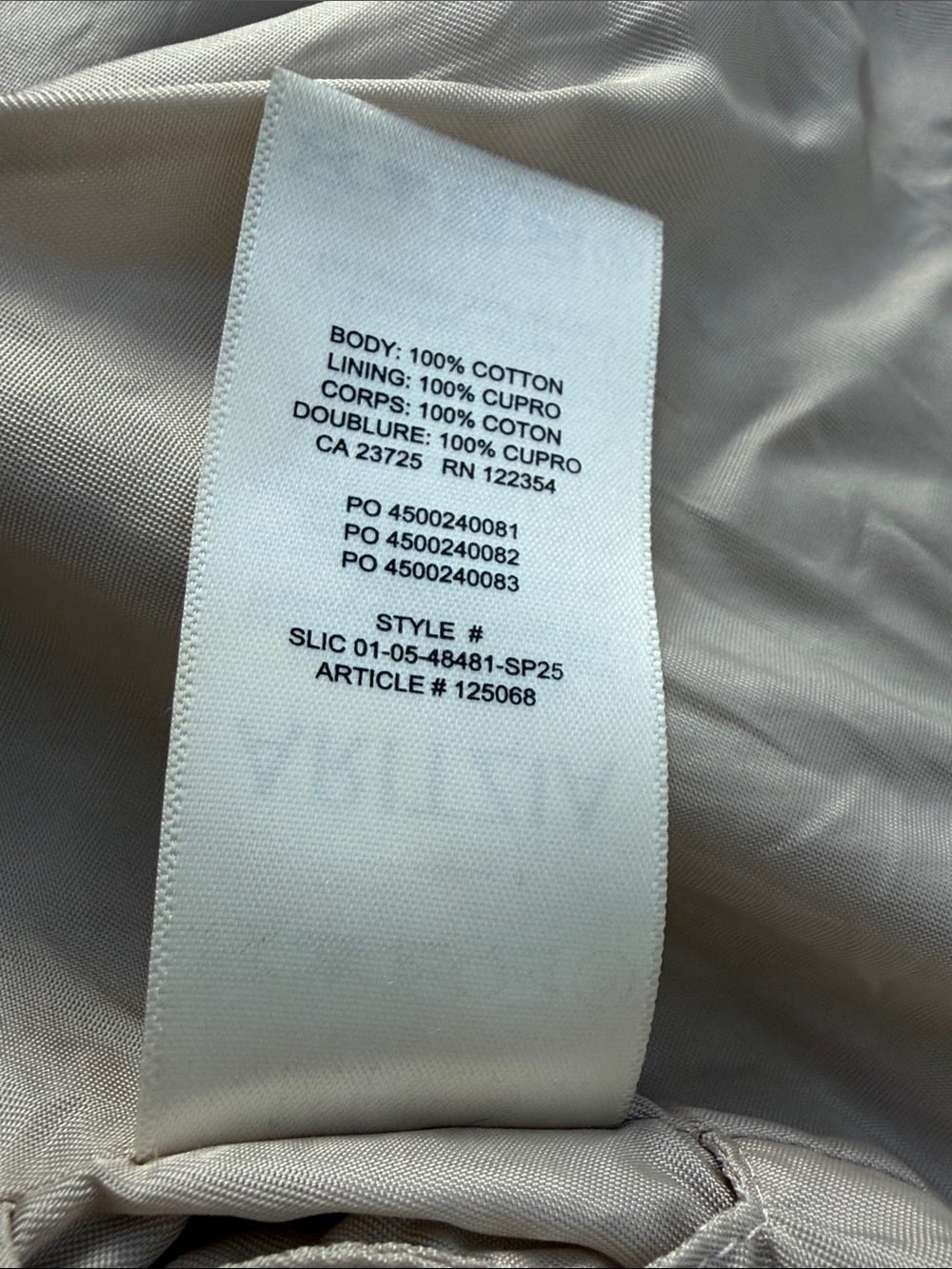 Aritzia Babaton Lightweight Cropped Trench Coat - Picture 15 of 16